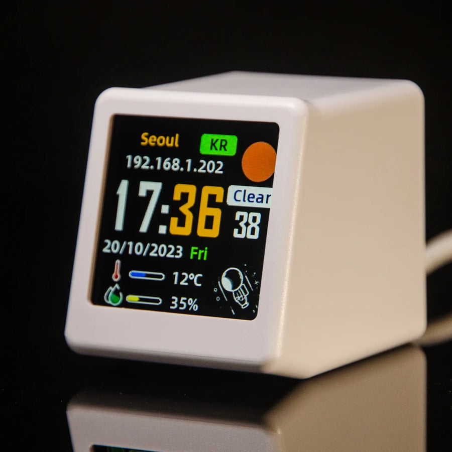 GeekMagic SmallTV-Ultra Mini WiFi Weather Display