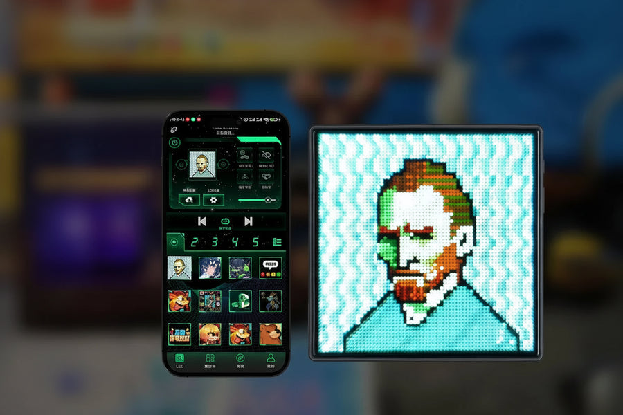 RGB LED Pixel Display with App Control