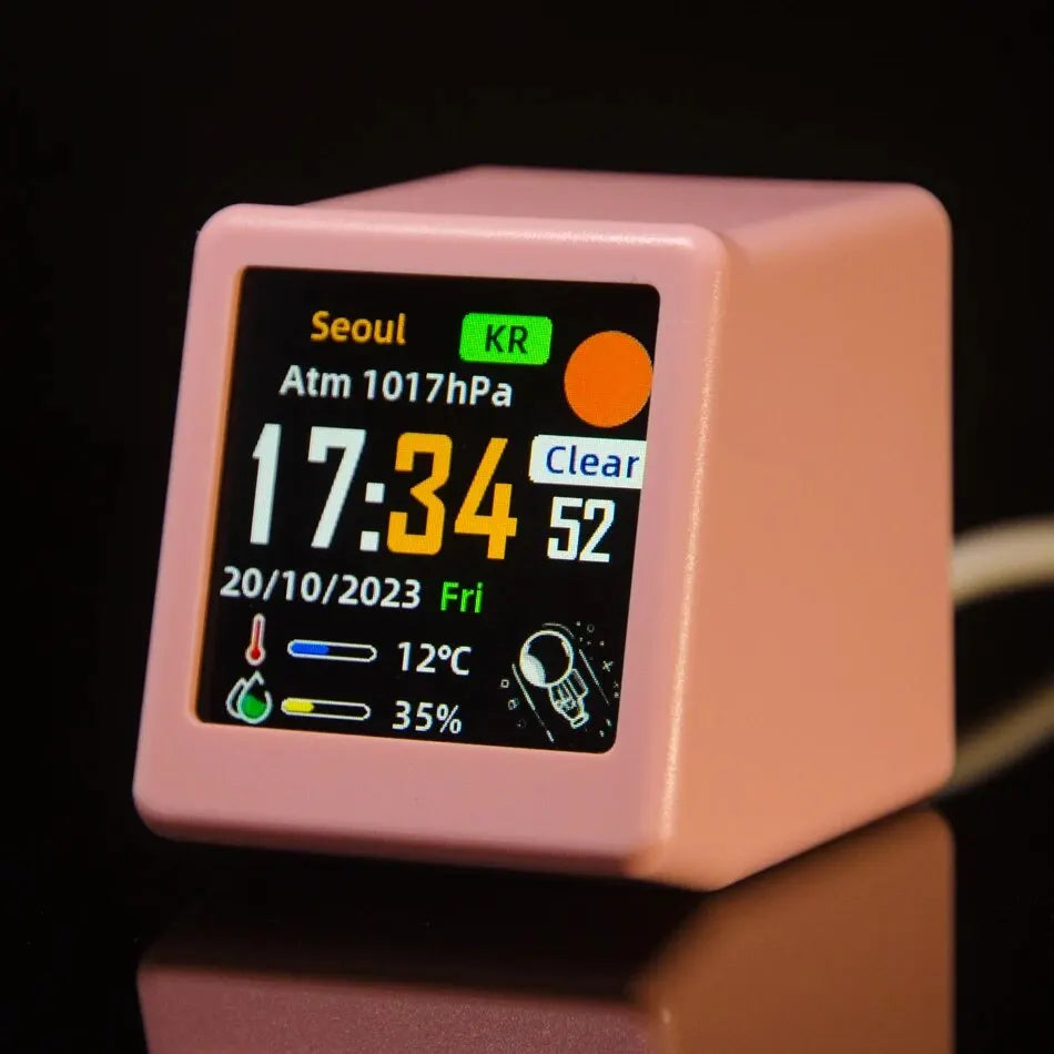 GeekMagic SmallTV-Ultra Mini Weerdisplay met WiFi – productweergave 11