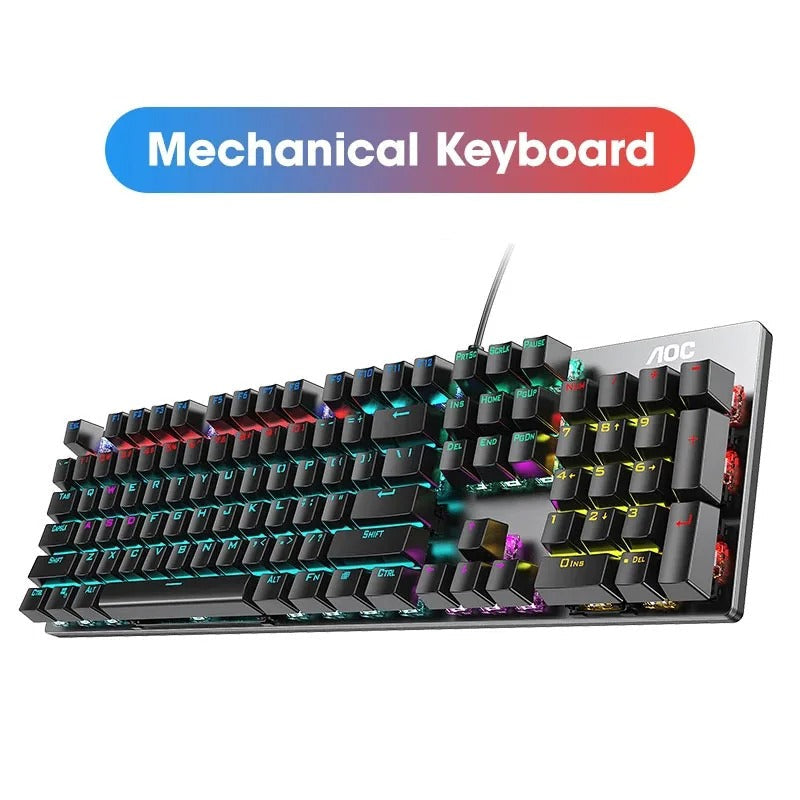 AOC GK410 Mechanisch Gaming Toetsenbord met RGB – productweergave 5
