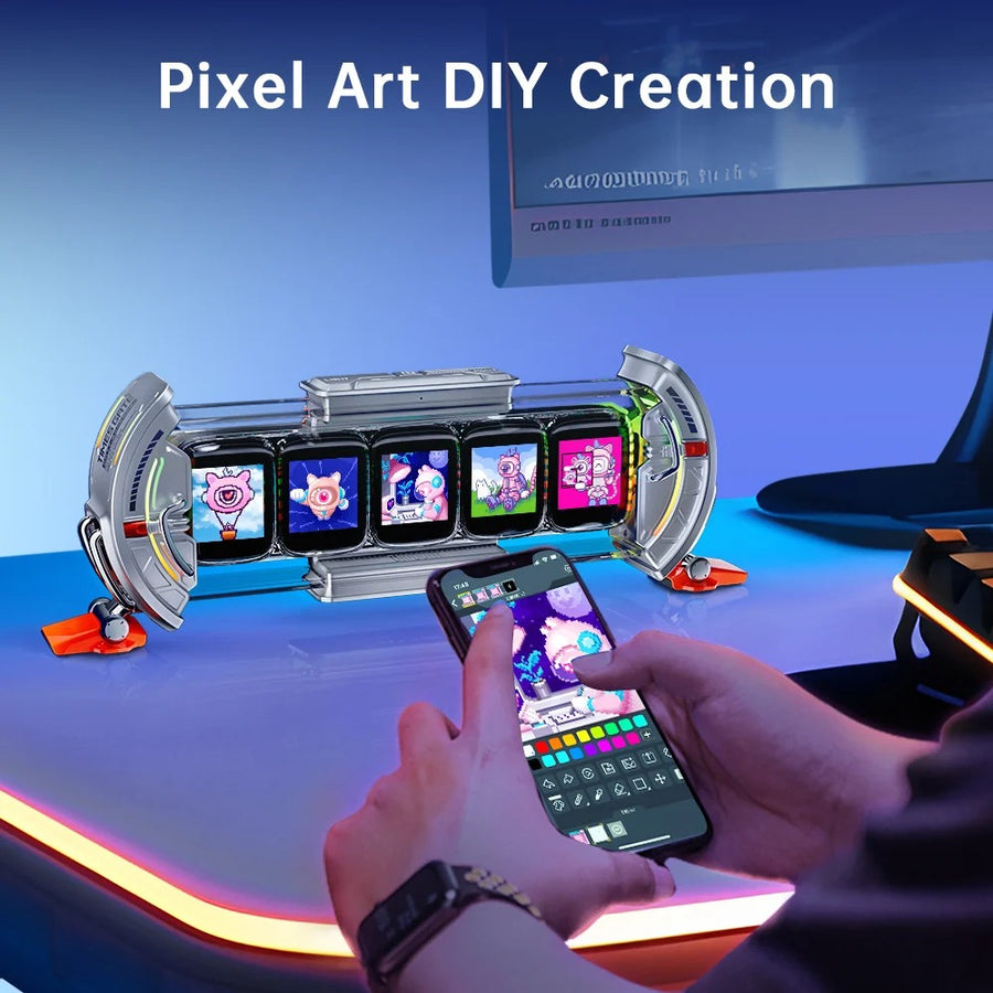 Divoom Times Gate – Smart Pixel Art Display with RGB & App Control