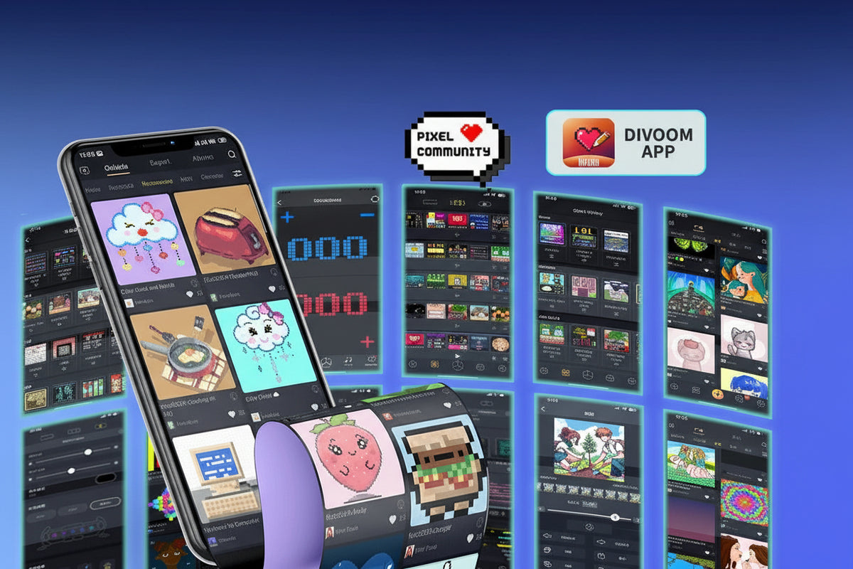 Divoom Times Gate Smart Pixel Art Display – productweergave 5